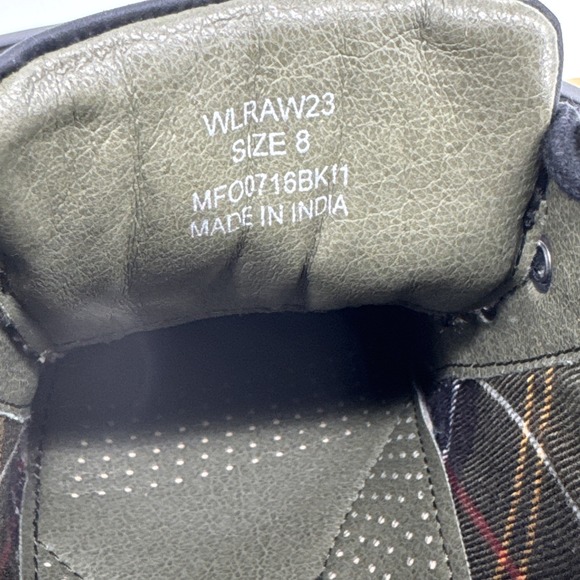 Barbour Boulder Chukka  Black  Leather Boots Size UK 7 EUR‎  41 -US 8 Tried On - Picture 10 of 10